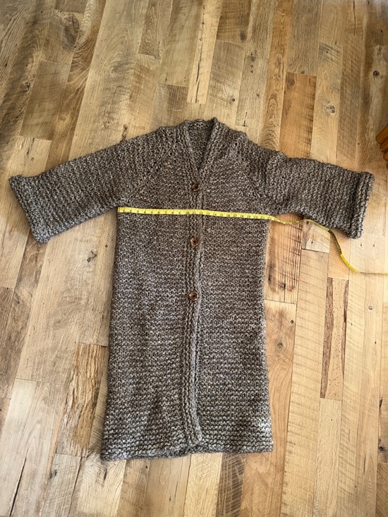 Lafayette 148 New York Chunky Knit Button-Front Cardigan sample piece - Picture 9 of 16